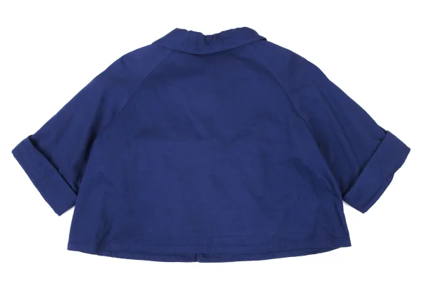 Yohji Yamamoto NOIR Cotton Raglan Short Jacket K-165074_012