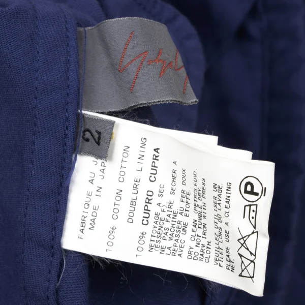 Yohji Yamamoto NOIR Cotton Raglan Short Jacket K-165074_014