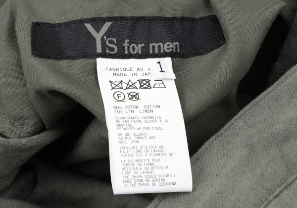 Y's for men Linen Blended Cotton Work Pants K-165076_015