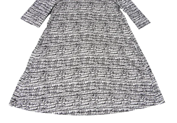 marimekko Printed 3/4 Sleeves Cotton Dress K-165077_007