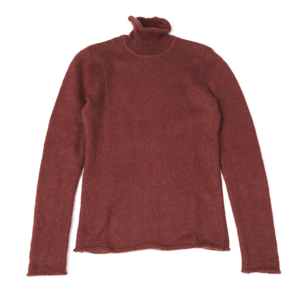 Jean Paul GAULTIER HOMME Wool Blend Turtleneck Knit Bordeaux 48 K-165081_001