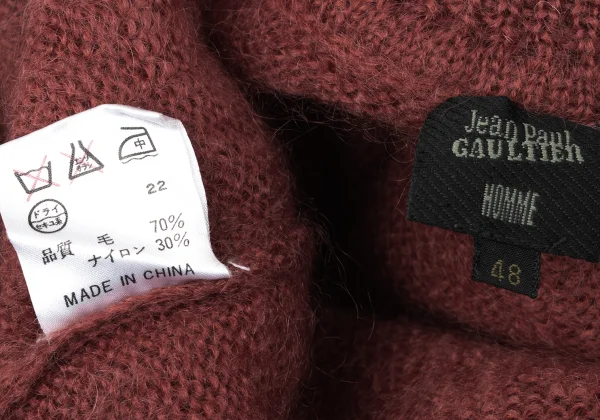 Jean Paul GAULTIER HOMME Wool Blend Turtleneck Knit K-165081_012