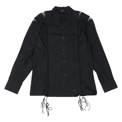 Jean Paul GAULTIER HOMME Cotton Lace-up Design Shirt