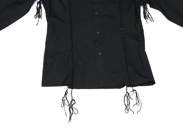 Jean Paul GAULTIER HOMME Cotton Lace-up Design Shirt K-165082_010