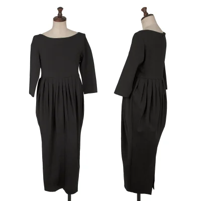 ROMEO GIGLI Nylon Blend Gather Design Dress