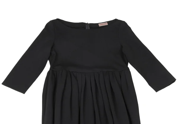 ROMEO GIGLI Nylon Blend Gather Design Dress K-165088_003