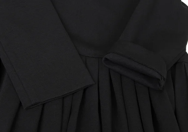 ROMEO GIGLI Nylon Blend Gather Design Dress K-165088_006