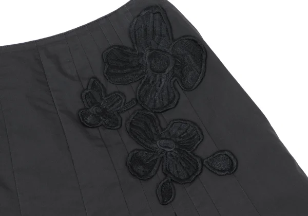 SONIA RYKIEL Floral Patch Pleats Skirt K-165090_004