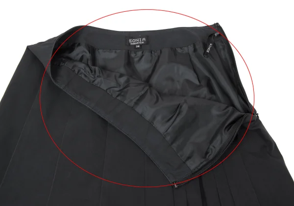 SONIA RYKIEL Floral Patch Pleats Skirt K-165090_005