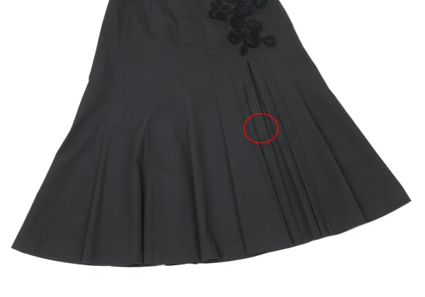 SONIA RYKIEL Floral Patch Pleats Skirt K-165090_007