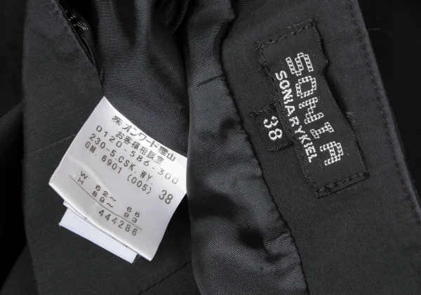 SONIA RYKIEL Floral Patch Pleats Skirt K-165090_013