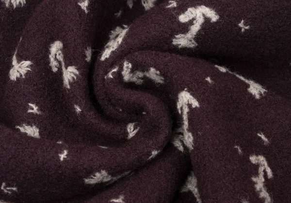 TSUMORI CHISATO Wool Floral Stitch Skirt K-165095_009