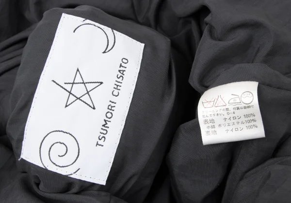 TSUMORI CHISATO Zip Button Design Padded Coat K-165097_018