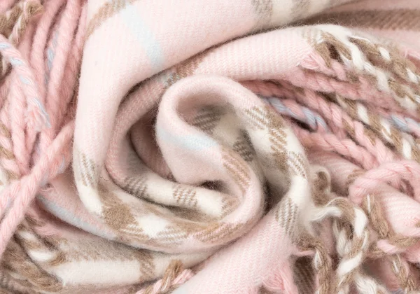 BURBERRY Cashmere Check Fringe Stole K-165098_004