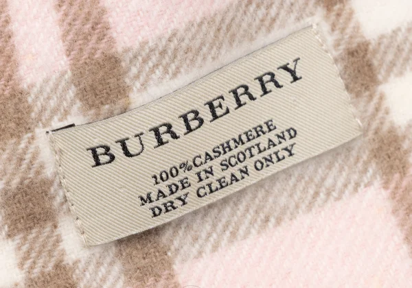 BURBERRY Cashmere Check Fringe Stole K-165098_005