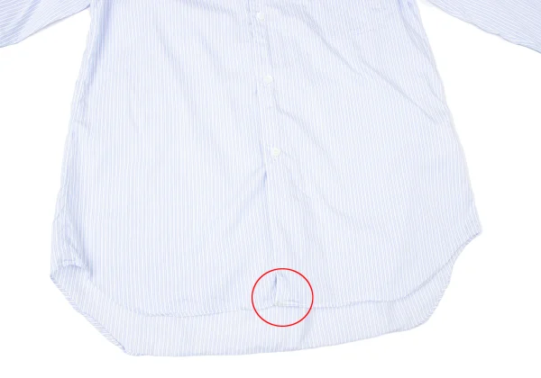 COMME des GARCONS HOMME DEUX York Check Switching Striped Shirt K-165101_012