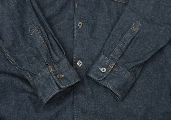 COMME des GARCONS HOMME Check Lining Denim Shirt K-165102_010