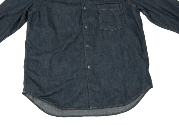 COMME des GARCONS HOMME Check Lining Denim Shirt K-165102_012
