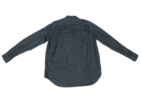 COMME des GARCONS HOMME Check Lining Denim Shirt K-165102_014