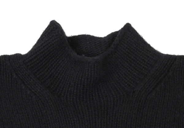 COMME des GARCONS HOMME PLUS Wool Pigment Logo Print Knit Sweater K-165104_003