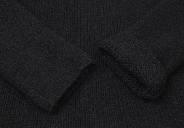 COMME des GARCONS HOMME PLUS Wool Pigment Logo Print Knit Sweater K-165104_006