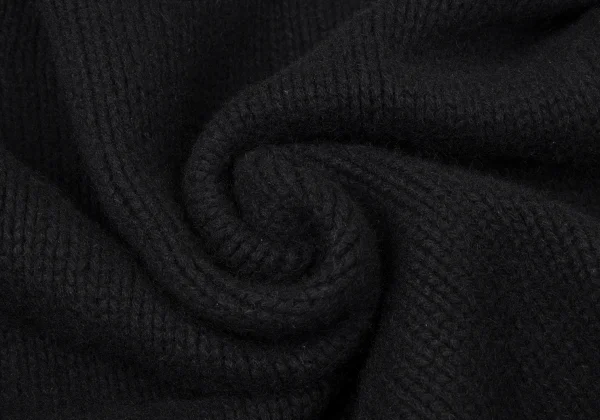 COMME des GARCONS HOMME PLUS Wool Pigment Logo Print Knit Sweater K-165104_010