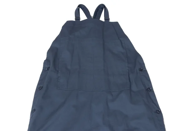 Y's Cotton Twill Front Pocket Overall Dress K-165107_003