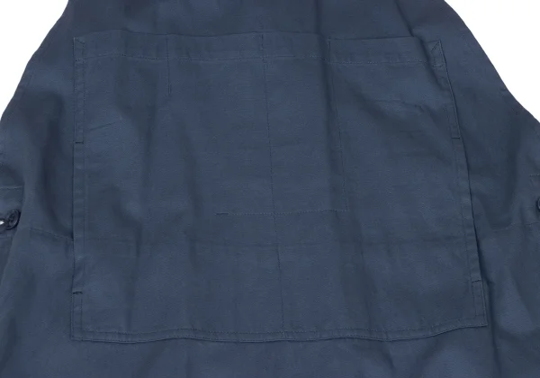 Y's Cotton Twill Front Pocket Overall Dress K-165107_004