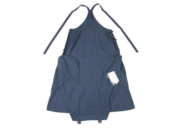 Y's Cotton Twill Front Pocket Overall Dress K-165107_006