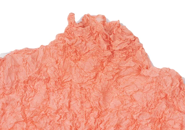 ISSEY MIYAKE Wrinkled Pleated High Neck T-shirt K-165111_003