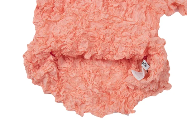 ISSEY MIYAKE Wrinkled Pleated High Neck T-shirt K-165111_008