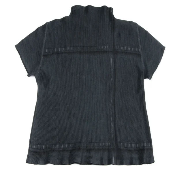 PLEATS PLEASE Mist Pleated Transfer T-shirt K-165114_002