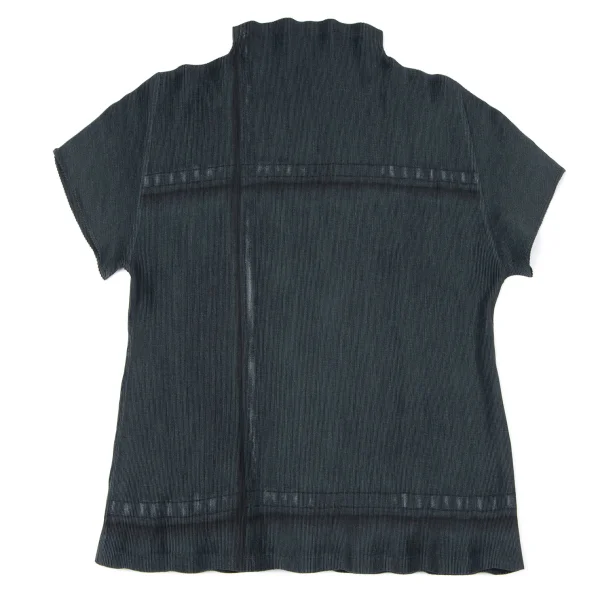 PLEATS PLEASE Mist Pleated Transfer T-shirt K-165114_007