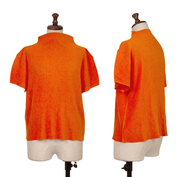 Unbranded Mist Pleated Marble T-shirt Orange 3 K-165115_001