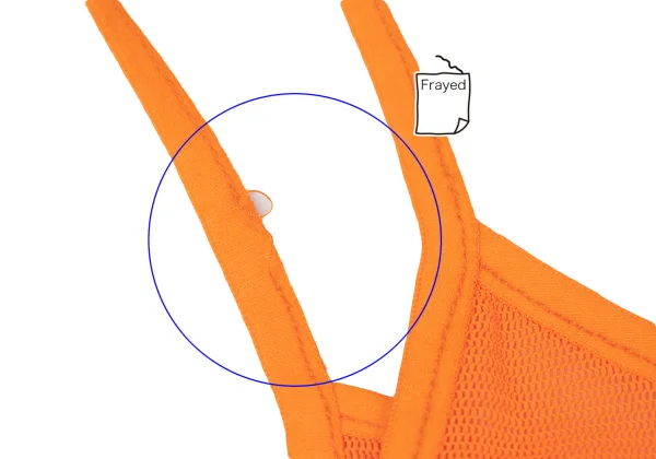 PLEATS PLEASE Mesh Camisole K-165116_010