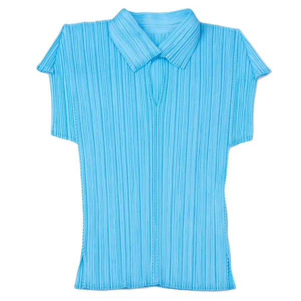 PLEATS PLEASE Zigzag Skipper Polo Shirt K-165118_002