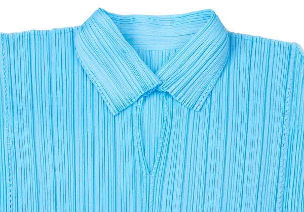 PLEATS PLEASE Zigzag Skipper Polo Shirt K-165118_003