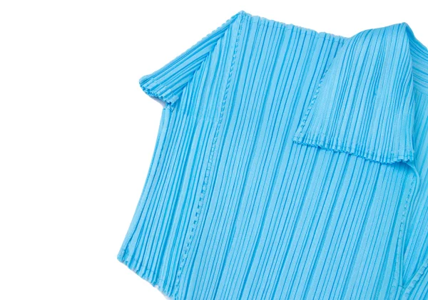 PLEATS PLEASE Zigzag Skipper Polo Shirt K-165118_005