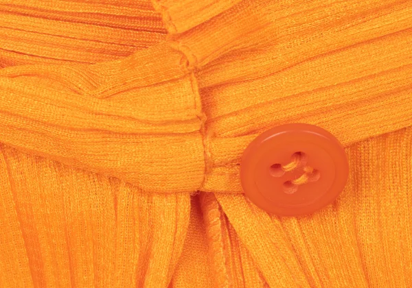 PLEATS PLEASE Neck Button Skipper Polo Shirt K-165120_004