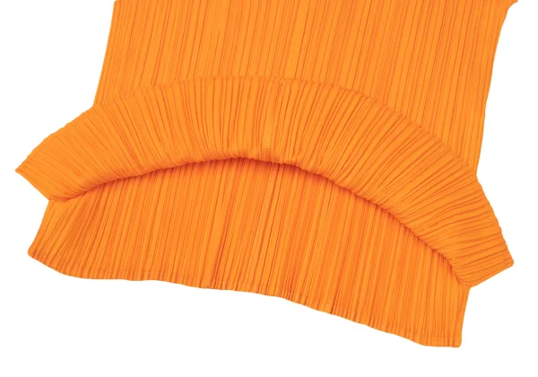 PLEATS PLEASE Neck Button Skipper Polo Shirt K-165120_008