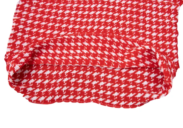 ISSEY MIYAKE PLEATS (T) Stretch Pleated Houndstooth T-shirt K-165126_005