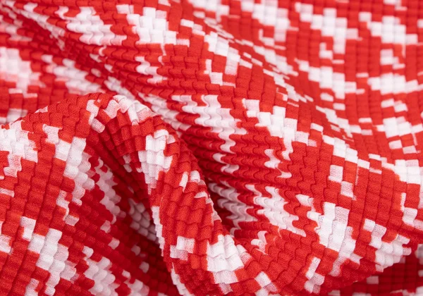 ISSEY MIYAKE PLEATS (T) Stretch Pleated Houndstooth T-shirt K-165126_013