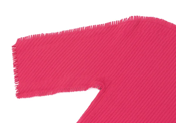 PLEATS PLEASE A-POC Cutting Fringe High Neck T Shirt K-165129_004