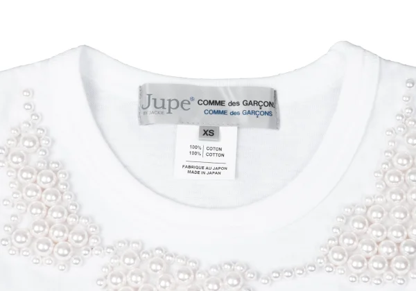 COMME des GARCONS×Jupe BY JACKIE Pearl Decoration Sleeveless Top K-165130_004