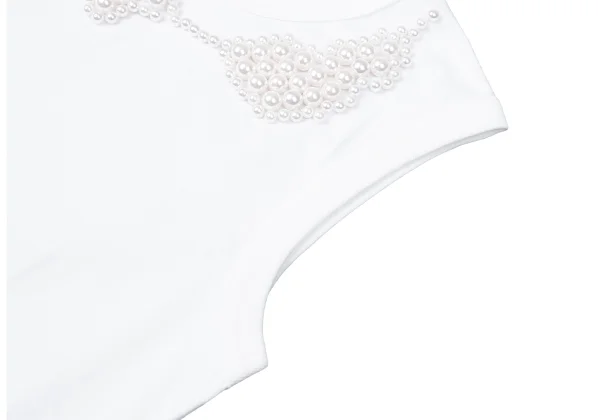 COMME des GARCONS×Jupe BY JACKIE Pearl Decoration Sleeveless Top K-165130_006