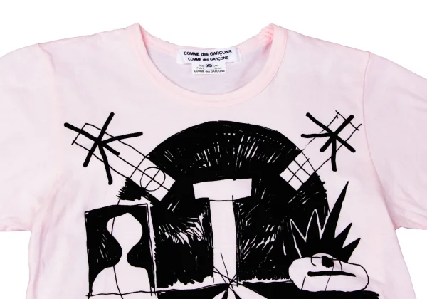 COMME des GARCONS Protey Temen Graphic Printed T Shirt K-165132_002