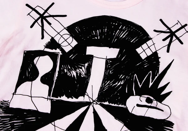 COMME des GARCONS Protey Temen Graphic Printed T Shirt K-165132_004