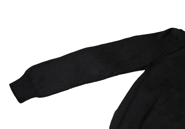 COMME des GARCONS Rayon Hem Checker Knit Sweater K-165136_004