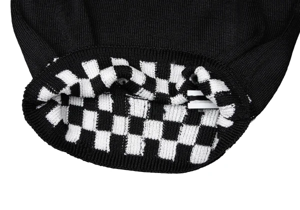 COMME des GARCONS Rayon Hem Checker Knit Sweater K-165136_008