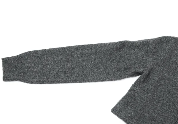 COMME des GARCONS Wool Folded Short Knit Cardigan K-165139_004